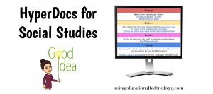 marlenemharris's tweet photo. #HyperDoc for Social Studies - Teaching with Technology https://t.co/5ENNCsLPYQ #hsitc #sschat https://t.co/os18fJmvBT
