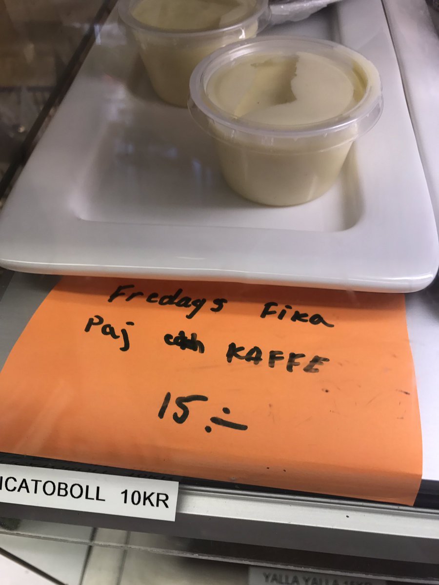 Aka rester från lärarfikat