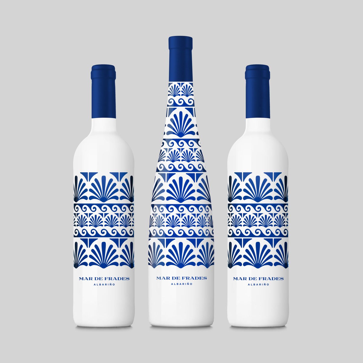 Atipus's tweet photo. Rejected proposal for an albariño wine inspired by traditional Galician pottery #packaging #packagingdesign #wine #labeldesign #atipus https://t.co/pW22tziwwa
