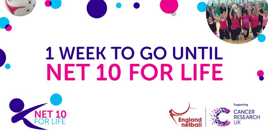 #NetballvsCancer
#Net10forLife
 <a href="/CR_UK/">Cancer Research UK</a>
