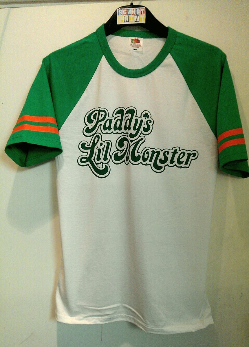 SEWHATPRINT's tweet image. "Paddys little monster" t-shirts from €9.99