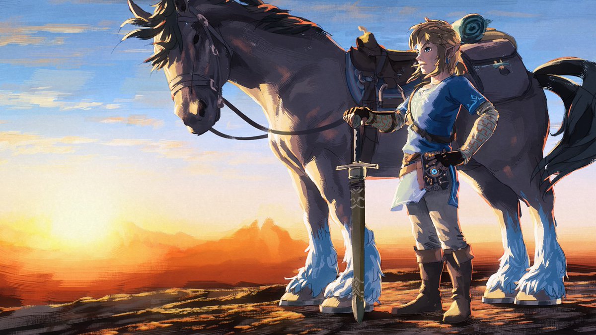 NintendoEurope's tweet photo. The Legend of #Zelda: Breath of the Wild has arrived on #NintendoSwitch and #WiiU!

► https://t.co/8A9znHXu2X https://t.co/jdXCCDKPvq