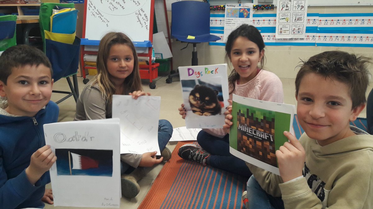 yoginisims's tweet photo. 3A and 3B share out their Informational Books #LynxPLN https://t.co/V0Pq7YdBIN
