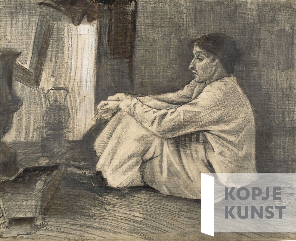 krollermuller's tweet photo. #KOPJEKUNST ☕
Vincent van Gogh, Zittende vrouw (‘Sien') bij de kachel, 1882
#VincentvanGogh #DeVroegeVanGogh #zwartwit #tekening #nutezien https://t.co/Vhb3KbWysy
