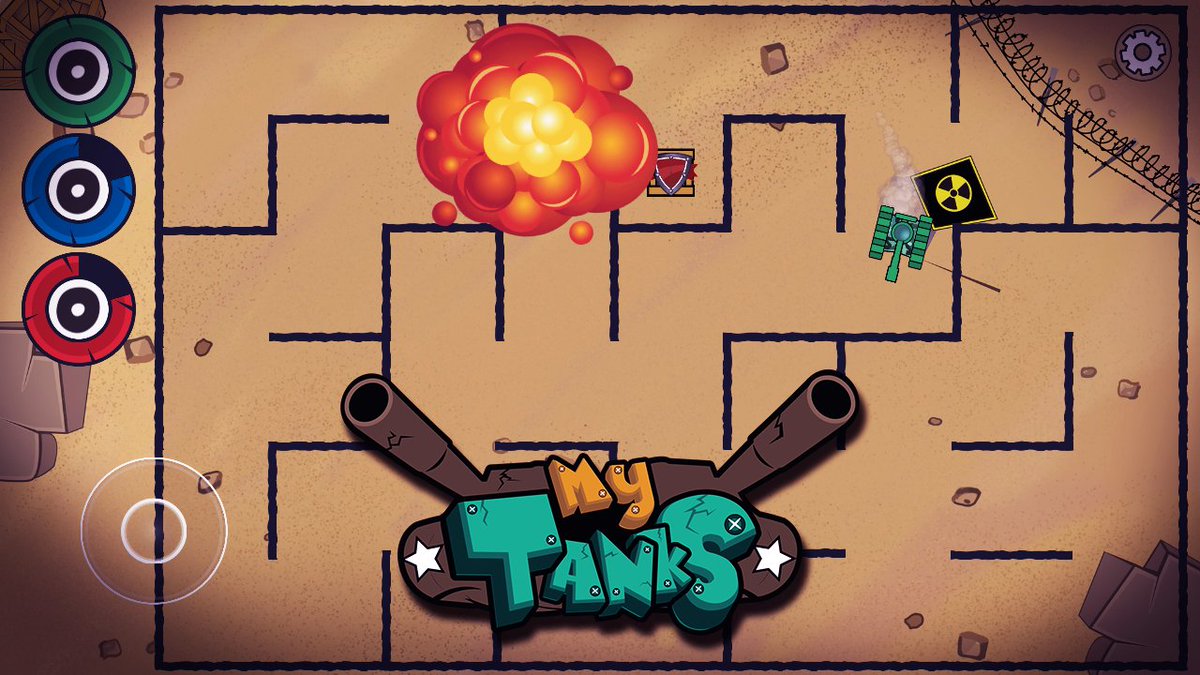 MyTanksTheGame's tweet photo. Looking for more players to join My Tanks! Check out our #multiplayer #mobilegame on iOS and Android #indiegamelover https://t.co/E2hZuA0NA1