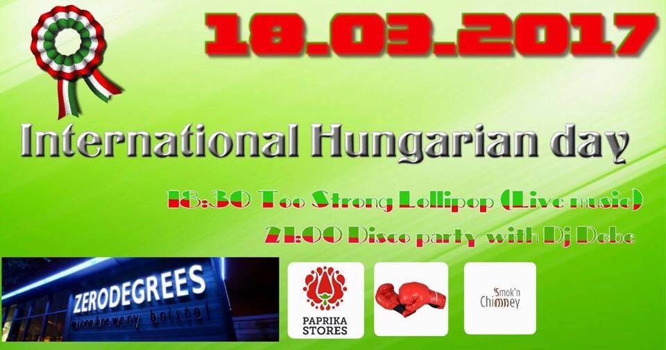 zerodegreesbris's tweet image. International Hungarian Day 18/03/2017 with live music. @Bristol52 @whatsonbristol @kirsteelouisee @evaaveeva #Hungarian