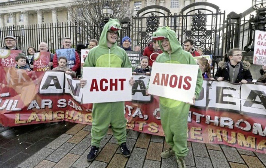 CnaG's tweet photo. #AchtAnois Strategy must be implemented if High Court agrees @niexecutive 'failed' on Irish #Gaeilge #GaelVóta #AE17 https://t.co/glIbp9SkWE https://t.co/PXziIBW0Xk