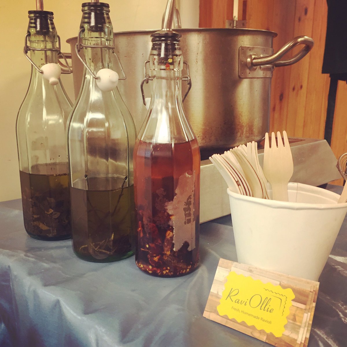 Free tasters in store @ Kingfisher farm shop. #dorking #abingerhammer #FridayFeeling #FreebieFriday #ravioli