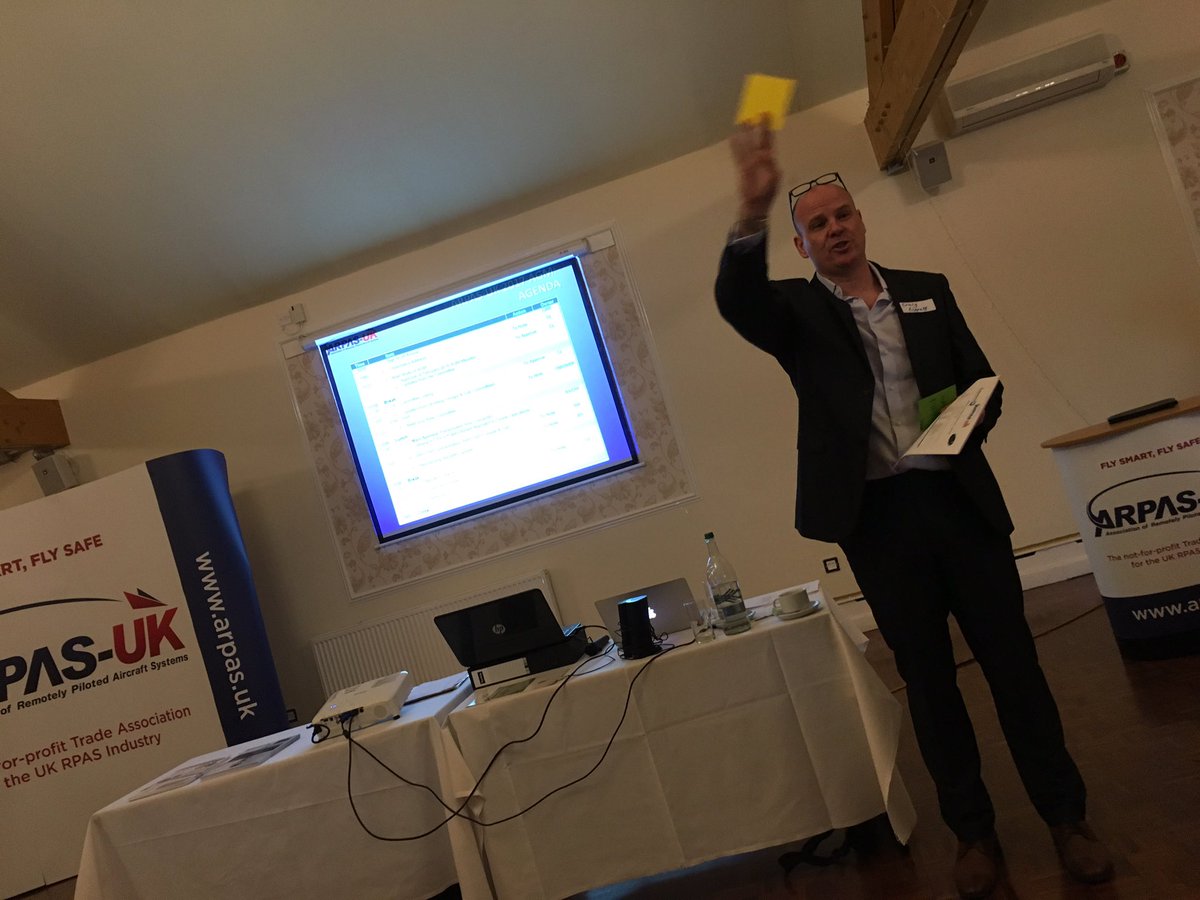 Attending the <a href="/ARPASUK/">ARPAS-UK, the UK Drone Association</a> AGM today