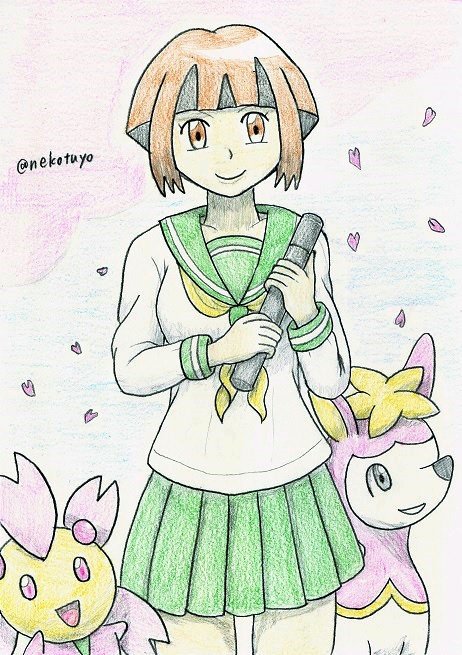 猫養毅 Ar Twitter 卒業シーズンだし ポケモンのナタネ セーラー服のすがた 描いた あとチェリムとシキジカも ナタネは今まで描いたり語ったりする機会があまり無かったけど かなり好きなキャラだったりする ポケモン アナログイラスト 学パロ 猫養毅 Ar Twitter 卒業シーズンだし ポケモンのナタネ セーラー服のすがた 描いた あとチェリムとシキジカも ナタネは今まで描いたり語ったりする機会があまり無かったけど かなり好きなキャラだったりする ポケモン アナログイラスト 学パロ