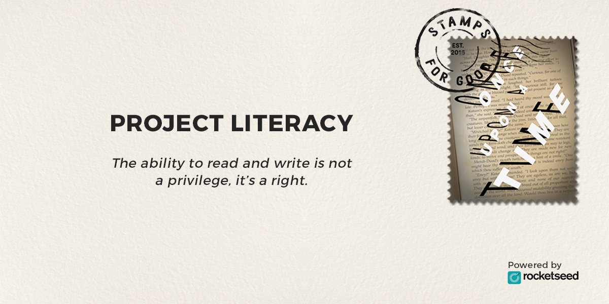 StampsForGood's tweet photo. Buying a Project Literacy stamp for ONLY R2,500, offers a family in a poor, rural area mother tongue literacy skills for their preschoolers! https://t.co/TGhs3YpC4Z