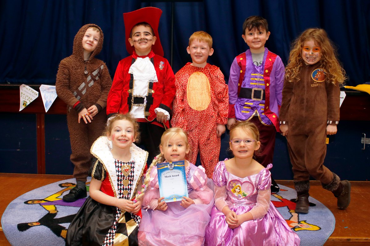 SJCJuniorSchool's tweet photo. Reception kicked off our #WorldBookDay celebrations with a fantastic assembly on why they love #reading! #SJCPrePrep #Southsea #Portsmouth https://t.co/vLKkUxgGSV