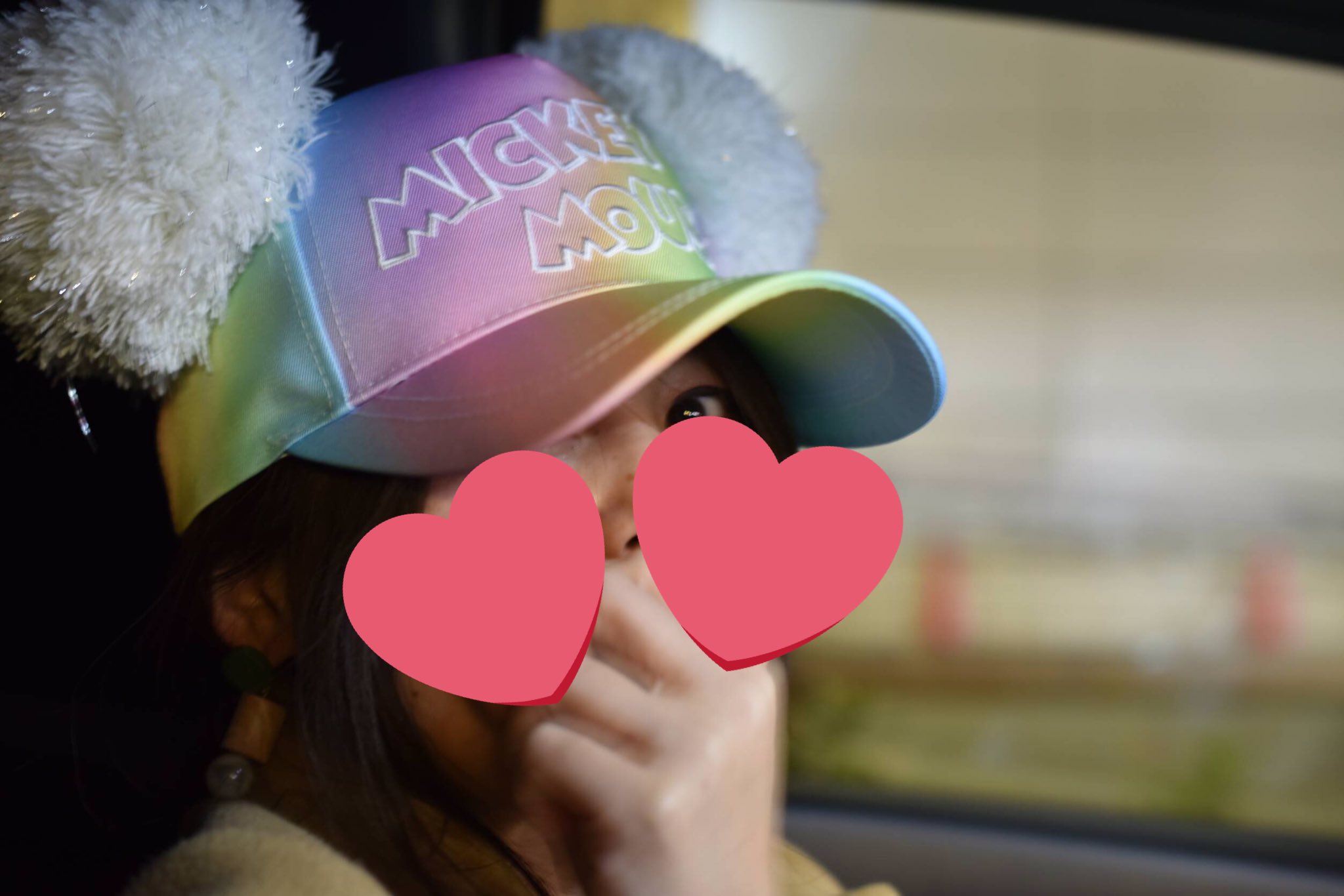 Sayaka レインボーゲットーー Disney ポンポンキャップ ディズニー好きと繋がりたい T Co Xt8ojmtv Twitter