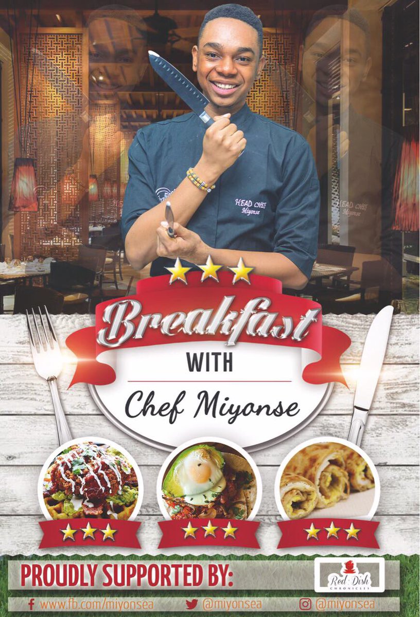 RedDishCulinary's tweet photo. Breakfast with Chef Miyonse. @miyonsea🍳🥓🥞🥖

#ReddishTV #RDChronicles https://t.co/QOcje1HrHd