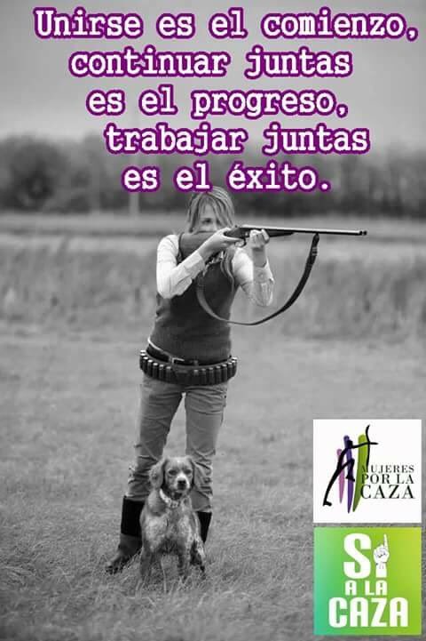 mujeresxlacaza's tweet photo. 💄👑🐗🦌🐕 ¡Buen fin de semana a todos! 🐕🦌🐗👑💄 

"Unirse es el comienzo, continuar juntas es el progreso, trabajar juntas es el éxito" https://t.co/TCic6DTmfO