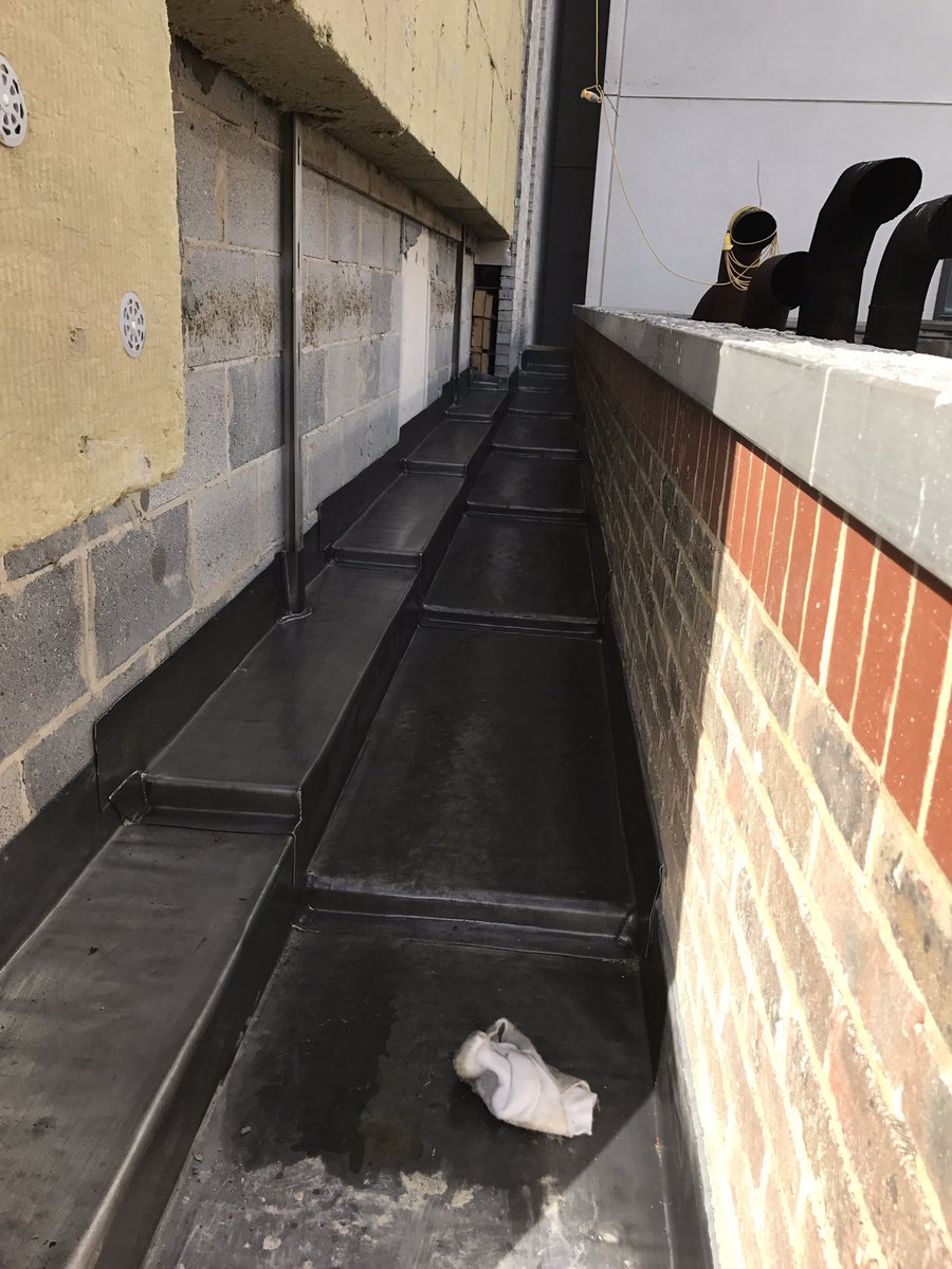 Nice in n out job for E.J Roberts Roofing #leadwork #roofing