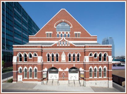 THE RYMAN 
Nashville's most iconic music venue
Calendar of Evens: bit.ly/1fEgHcn  - <a href="/TheRyman/">Ryman Auditorium</a> -
