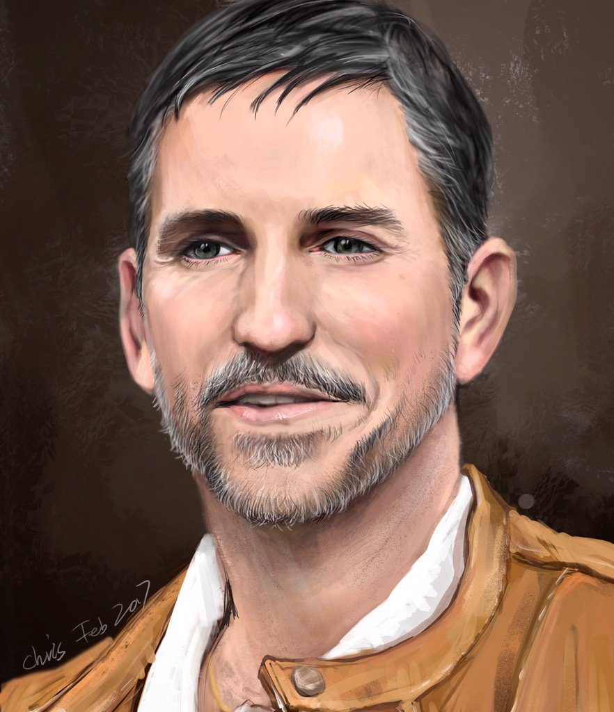 AnthonyDongKY's tweet photo. #JimCaviezel 
4 hours painting digitally of
The most handsome man on earth 😎 https://t.co/GR7USOcfd3