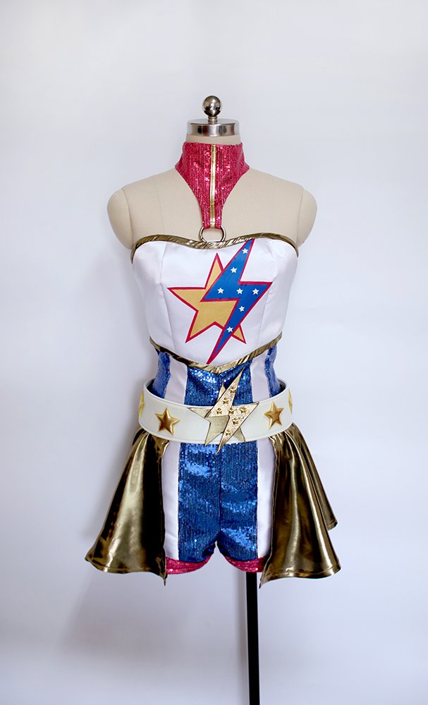 Twitter पर ナツヤ ナホ工房衣装製作 水樹奈々 Superman 衣装が完成しました 通算5着目の奈々さん衣装です