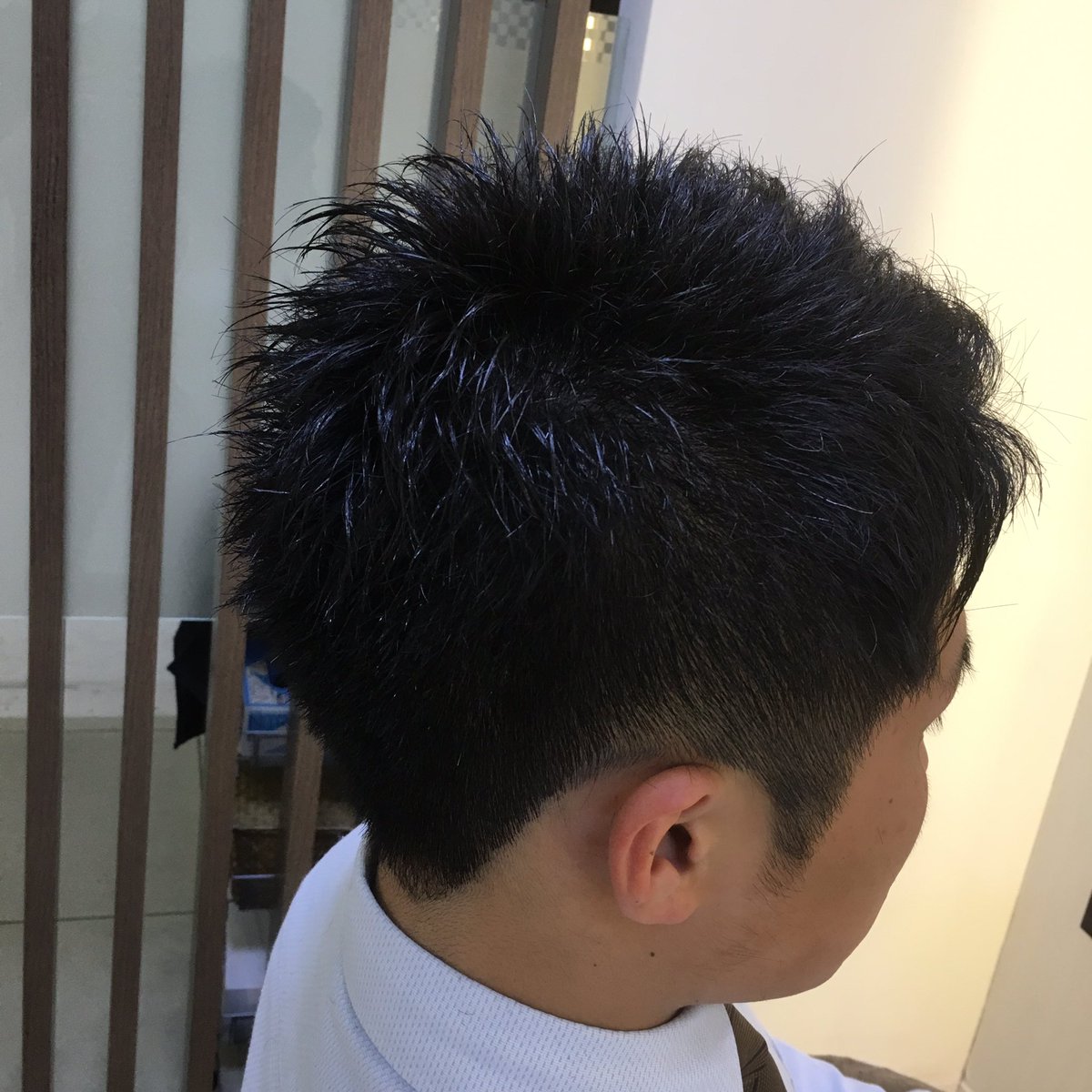 田爪俊也 Face磯子店 外国人風カラーショートカット V Twitter カット メンズカット 刈り上げ 短髪 消防士 みんなのヒーロー メンズ大歓迎 ウェット仕上げ アップバンク Face磯子 磯子美容師 磯子美容院 モデル募集中