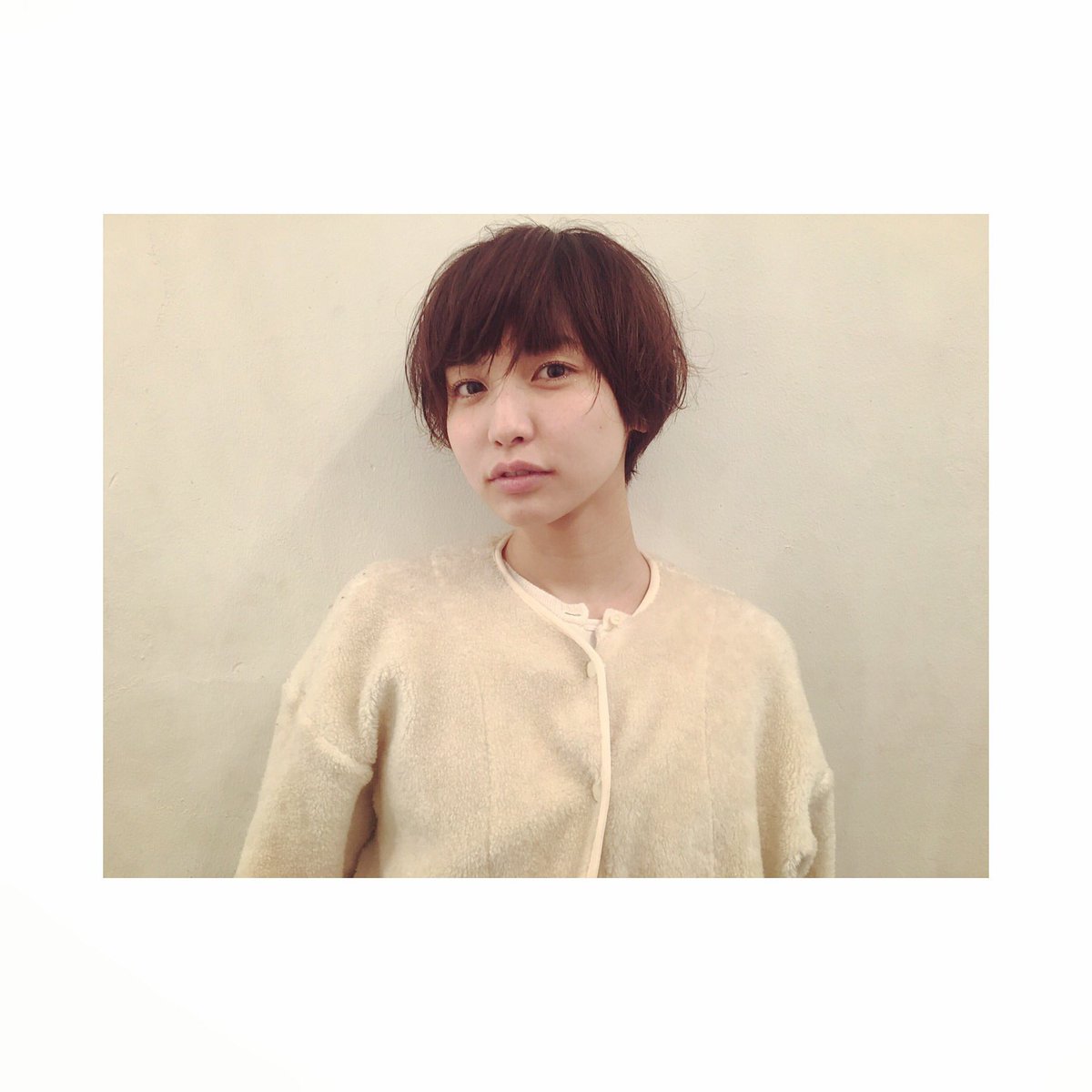 植田真梨恵 髪を切った私に違う人みたいと 髪を切りました