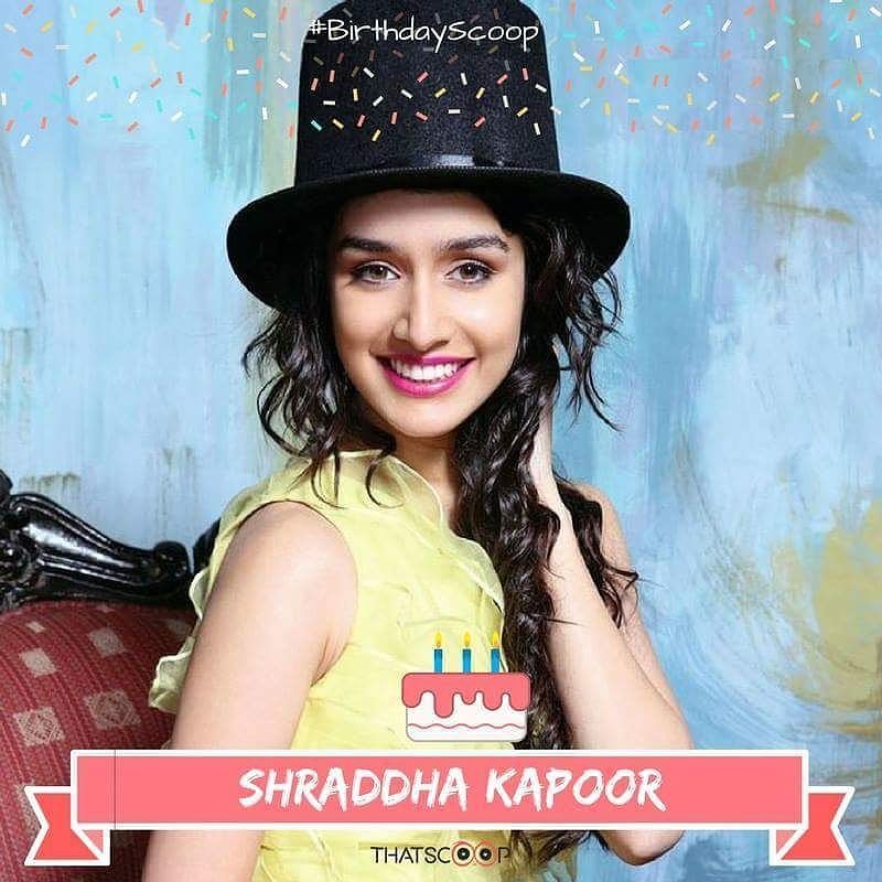 Happy Birthday to the beautiful Shraddha Kapoor! 