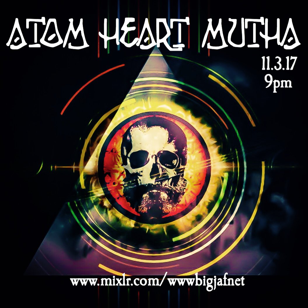 On the #blog the next #AtomHeartMutha for <a href="/BigJafir/">BigJaf InternetRadio</a> + <a href="/GripOfDelusion/">GripOfDelusion Radio</a> goes out next weekend 11th/12th March atomheartmutha.blogspot.co.uk/2017/03/the-ne… #stoner