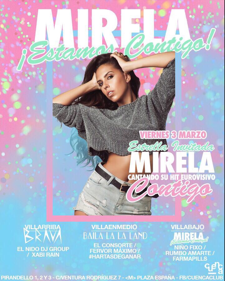 MirelaCofficial's tweet photo. Os espero esta noche en @cuencaclub ⭐️⭐️⭐️ #contigo https://t.co/L5KRbqBaYq