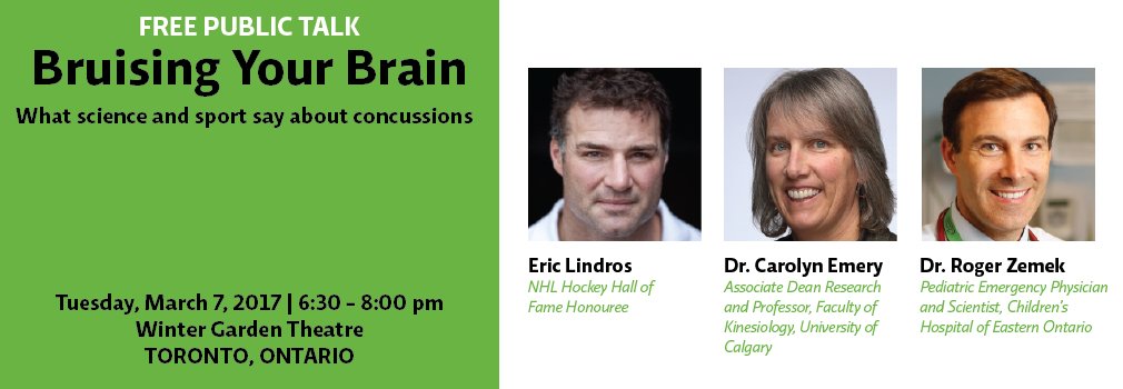 OntarioBrain's tweet photo. Register for free public talk on #concussion March 7 with @88EricLindros @CHEOhospital @uofcknes @picardonhealth: https://t.co/MZ5dhgYNSG https://t.co/EbhO9FZynd