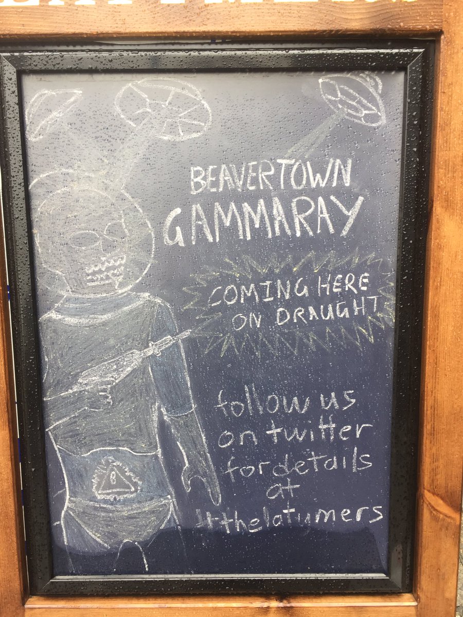 TheLatymers's tweet photo. We have a special guest keg zappin' on to our taps soon. @BeavertownBeer #gammaray #craftbeer #oneoffspecial https://t.co/zulbKtE8ee