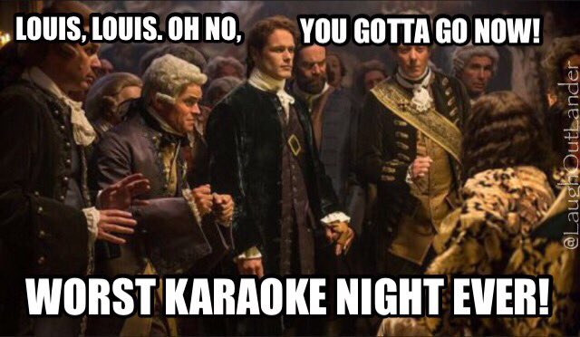 LaughOutLander's tweet photo. 🎼TGIF #Outlander!🎤 May happy hour arrive with a bang!💥😉 https://t.co/Anft1ENeSp
