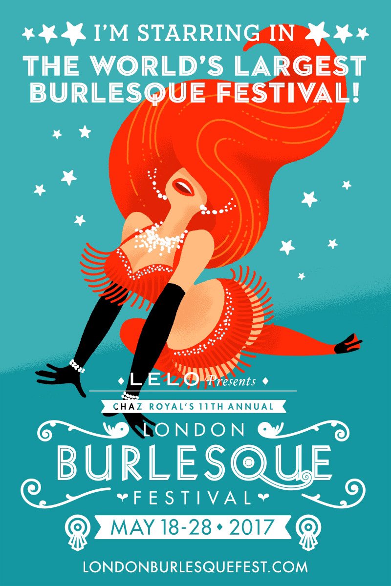 Returning to the stage at this year's <a href="/LondonBurlyFest/">LondonBurlesqueFest</a> ! 26th May as part of their 21st Century Vaudeville show 👠👠🔥