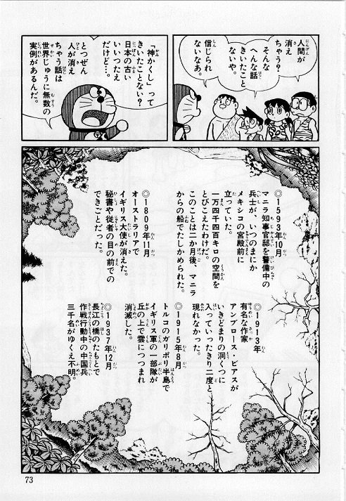けんいち ゚ ゚ 神隠しの所の原作はこうだった ドラえもん 日本誕生 けんいち ゚ ゚ 神隠しの所の原作はこうだった ドラえもん 日本誕生
