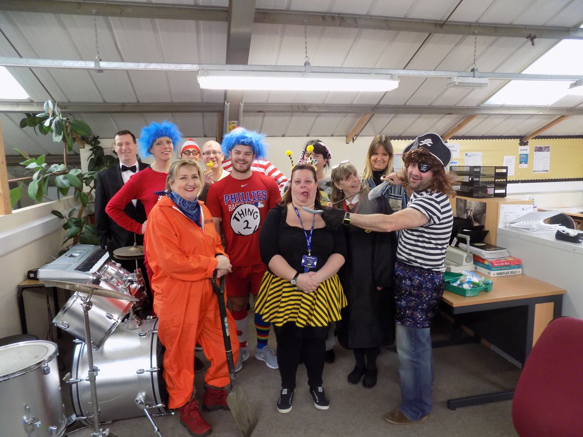 voyagelearning's tweet image. A great day was had by staff and students across all our Campus sites for  #WorldBookDay @WorldBookDayUK