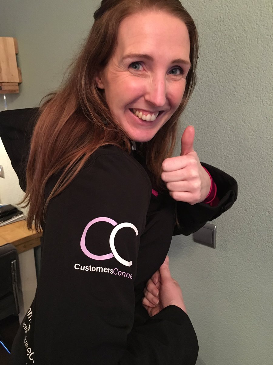 CustomersConect's tweet photo. Mooi nieuw jasje! 🎉 https://t.co/be8A9bG5fp