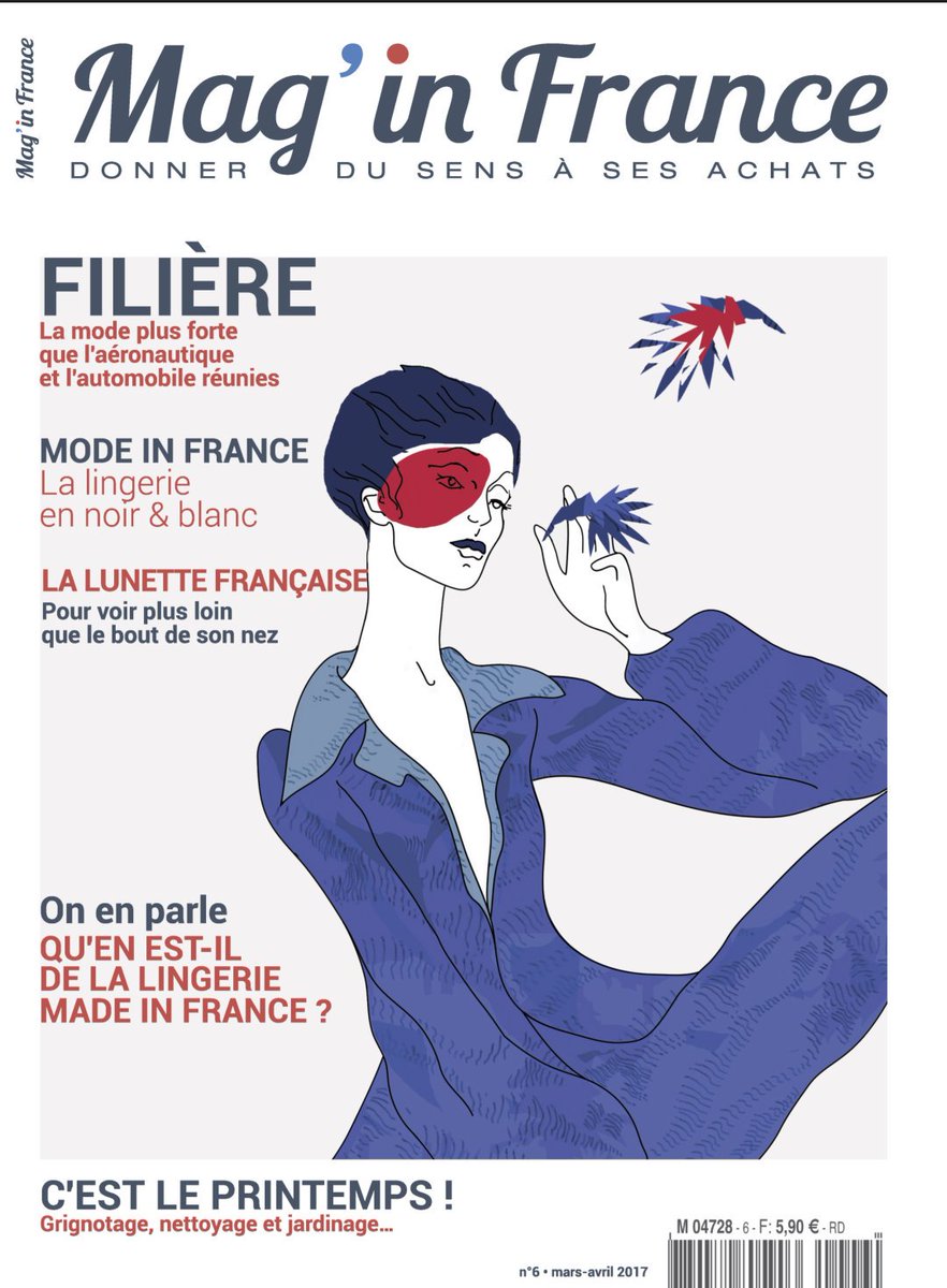 57seb's tweet photo. New #magazine #MagInFrance n°6 est sorti en #kiosque & sur @lekiosk_fr
#cfaitou #epresse #madeinFrance #France #lingerie #lunette #printemps https://t.co/ZpeUj7gABg