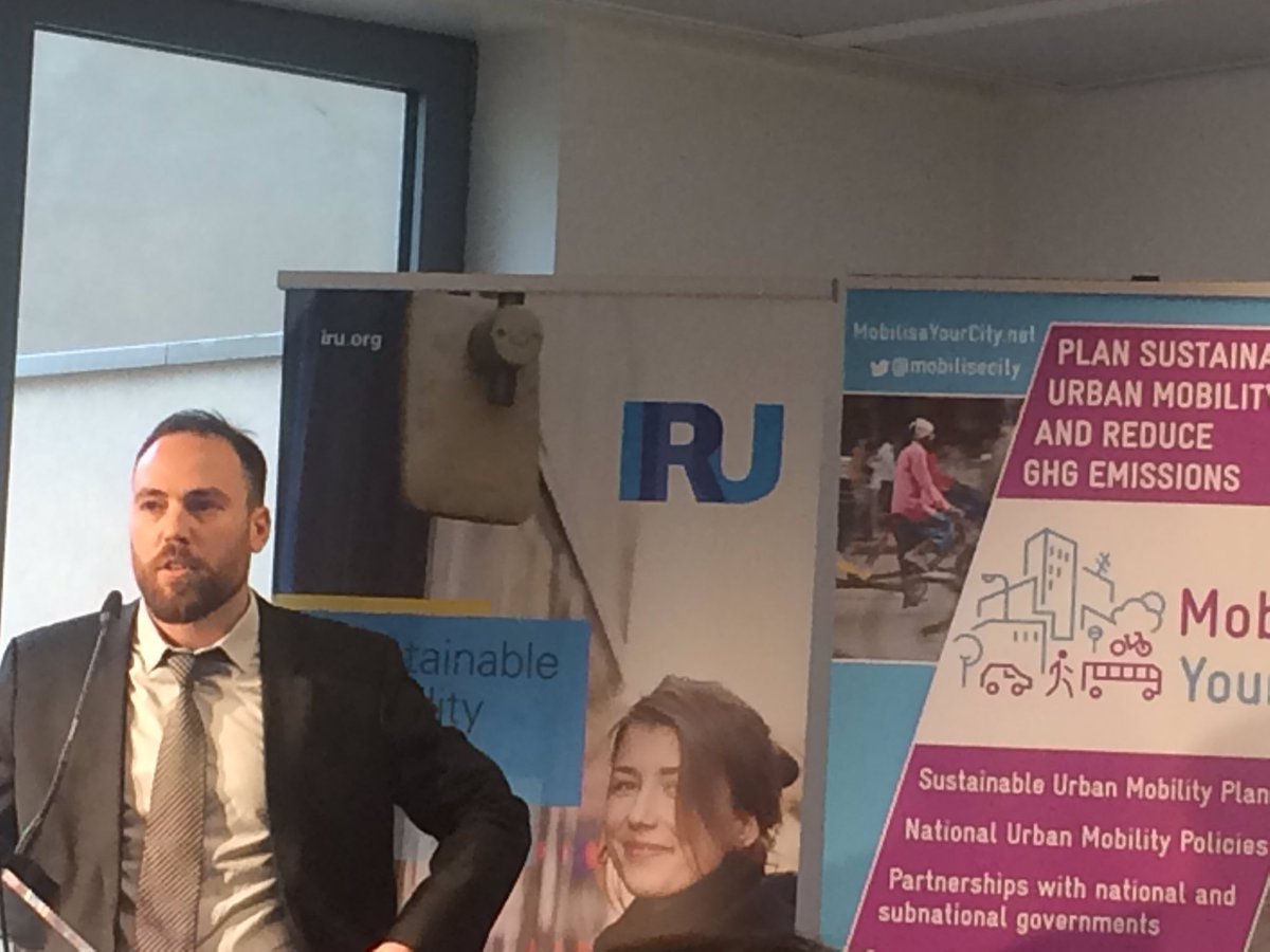 Sol_Met's tweet photo. Remi Lebeda from @the_IRU #capacity4change workshop "High level groups, road transport reform and training, key components of our approach" https://t.co/VswPSWEJ0n