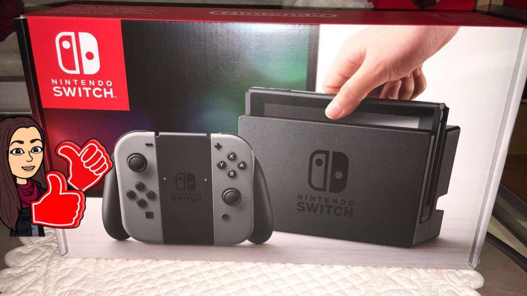 LadyyBrenda's tweet photo. Nouvelle achat 😍 @NintendoFrance #nintendoswitch https://t.co/ONF0w63YgM