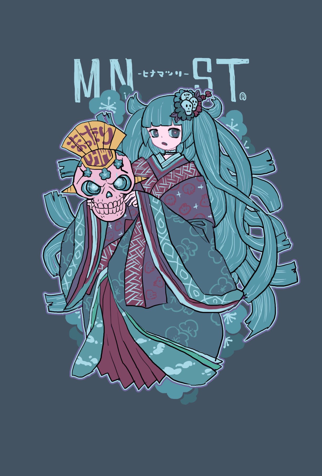 タケウチ リョースケ モンストまったりお絵描き60分一本勝負 モンストまったりワンドロ Monst Wandoro ひな祭り より ルイ13世的お雛様