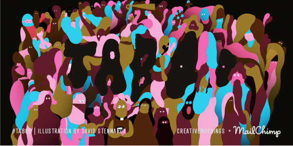 March's theme is Taboo!
The theme was chosen by our Oslo chapter and illustrated by David Stenmark. 
#CMtaboo