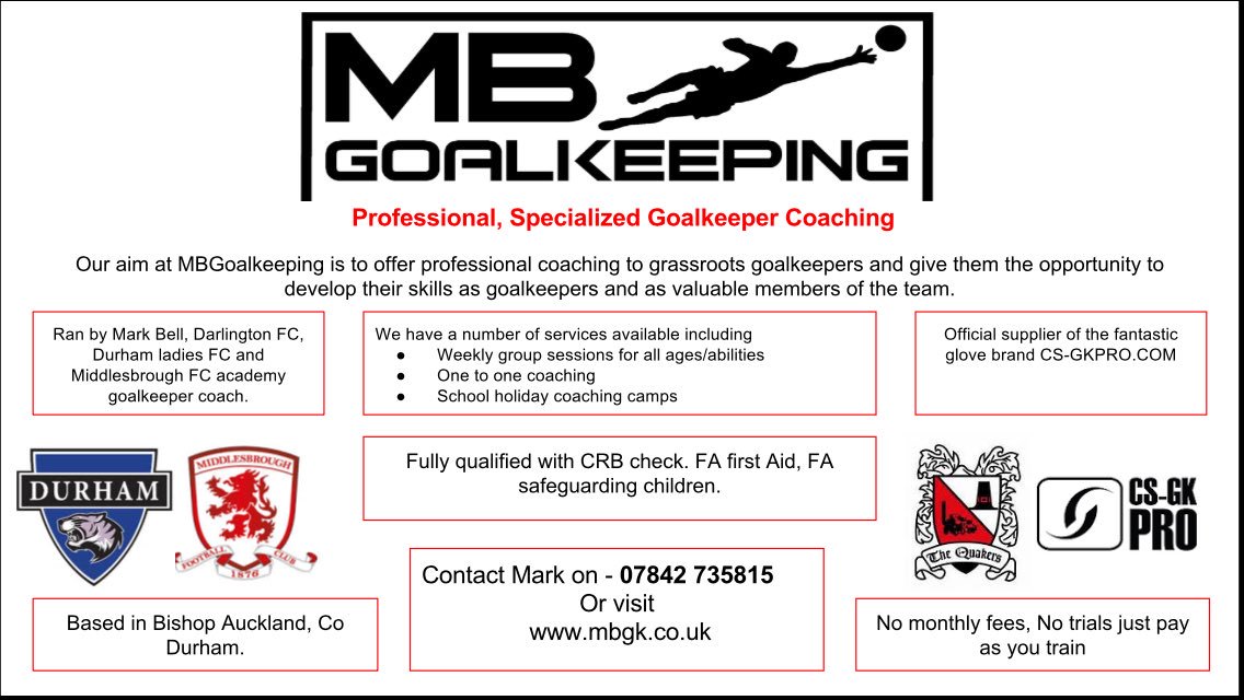 Mbgoalkeeping (@mb_goalkeeping) on Twitter photo 
