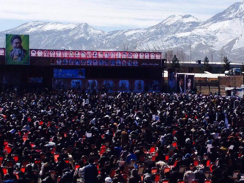 AseefYousufi1's tweet photo. Huge number of people gathered in #west-kabul to celebrate 22nd anniversary of Shahid Abdul ali Mazari
#Hsecurity
#EnlighteningMovement https://t.co/M55KcGQ5cS