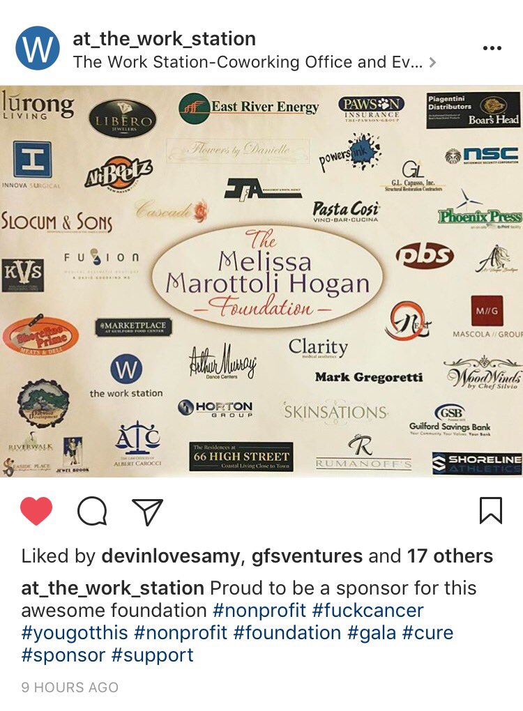 WorkAtTheWS's tweet image. Proud to be a sponsor for this awesome foundation #nonprofit #fuckcancer #yougotthis #foundation #gala #cure #sponsor #support