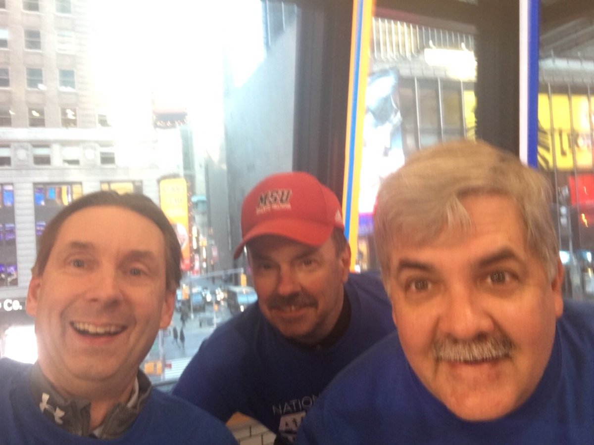 We are ready! Look for us on <a href="/GMA/">Good Morning America</a>! <a href="/NATA1950/">NATA</a> #NATM2017