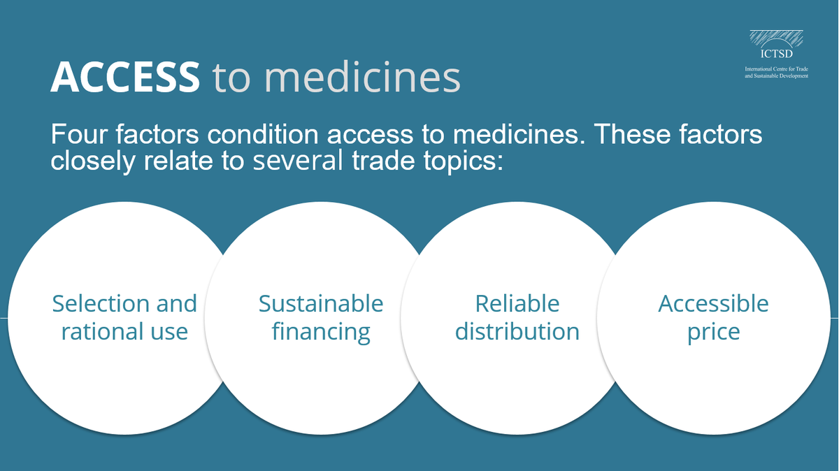 ICTSD's tweet photo. #Trade &amp; #SDG3: Procurement practices respond to selection/distribution. #IP protection/tariffs impact price: https://t.co/SBNwx8ZTW5 https://t.co/XBzaGcT6TV
