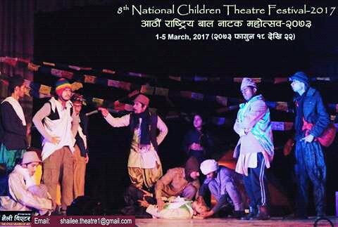 ActorBijaya's tweet photo. #8th_national_children_theatre_festival_2017 
#drama #chiso_yatra 
please come 
don't miss to watch 😉😉✌ @shailee https://t.co/5hXneOrYKy