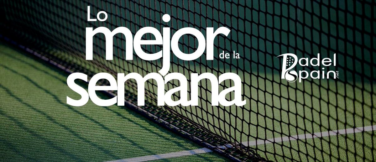 PadelSpain's tweet photo. Una semana cargada de intenso #pádel llega con su habitual resumen https://t.co/Fx7frBl66f #noticias #deportes https://t.co/eZKmeowf1U