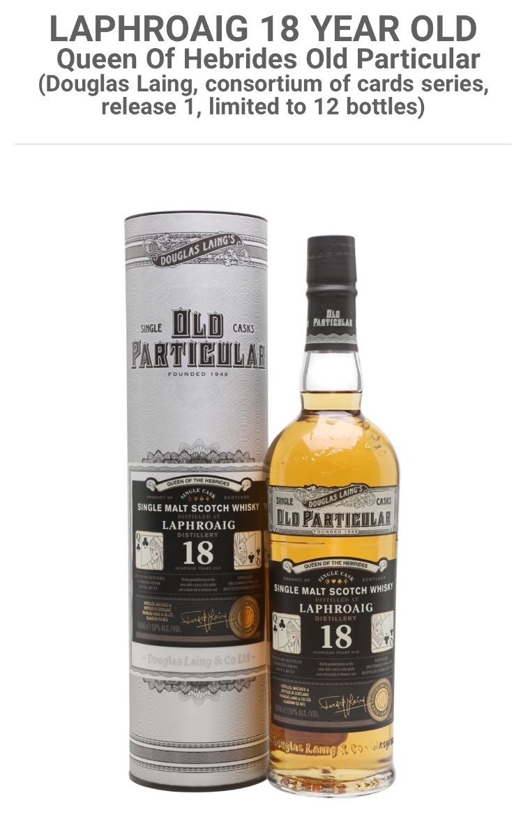 Milroys's tweet photo. @DLaingWhisky @Laphroaig This beauty here as landed in the shop! Grab yours before it flies away: https://t.co/C0kvuQPgmM https://t.co/BAaELp1Uds