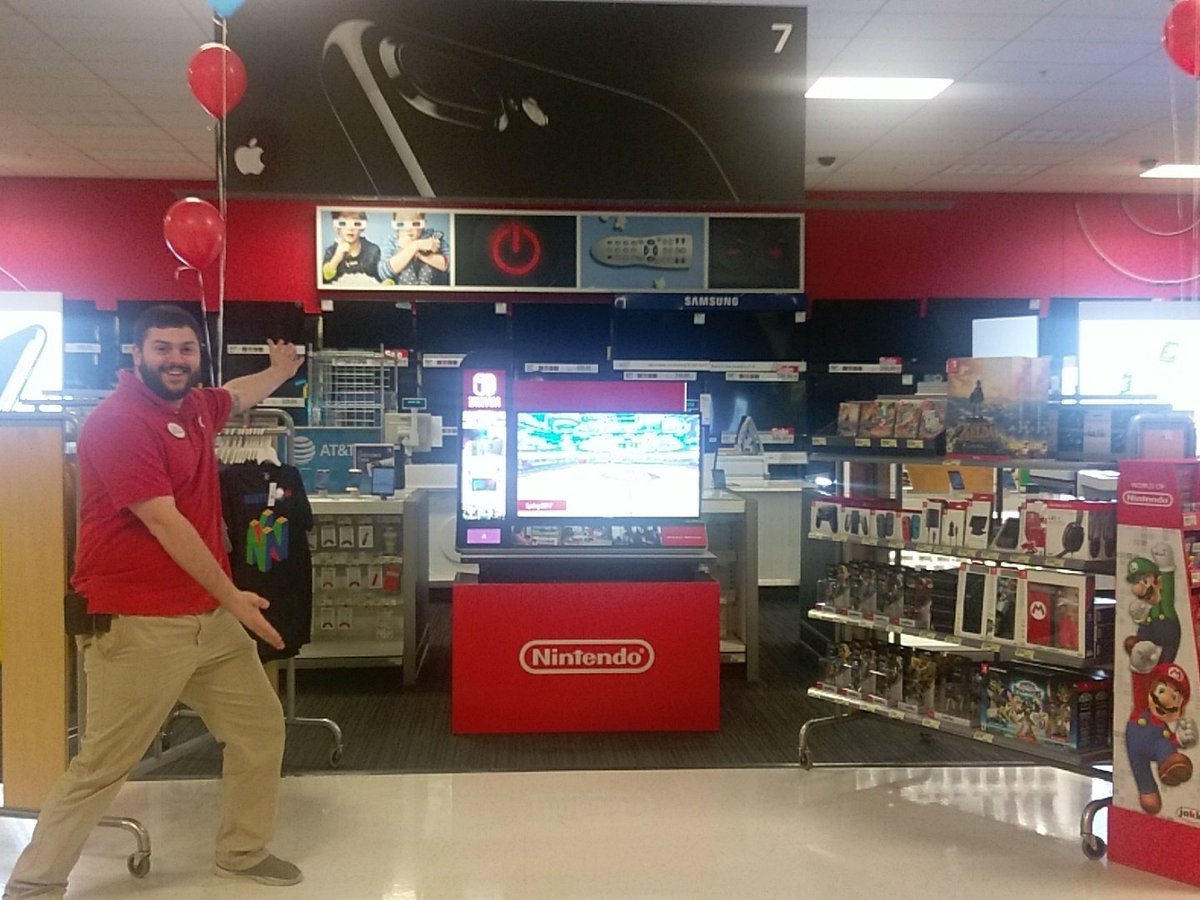 Annefromsigning's tweet photo. Target Mantua is ready for the Nintendo switch release!  #nintendo #t2384 #switch @MWittkorn @TGTBarrow https://t.co/rY2IvwRX85