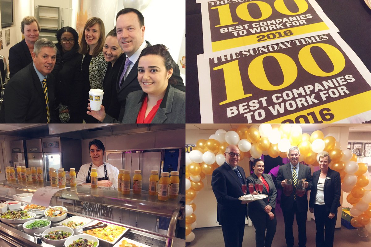 RLLCareers's tweet photo. Happy @bestcompanies Day! Today we celebrate being in the Times Top 100 #bestcompanies2017 to work for! @Chefben1975 @lancasterlondon https://t.co/fbZE0kFxhf